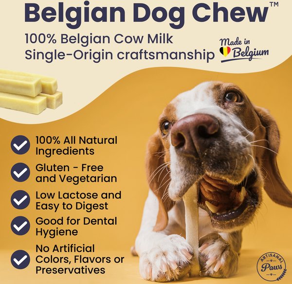 Artisanal Paws Belgian Himalayan Cheese Recipe Dog Chew