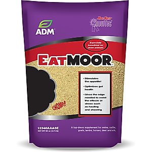ADM MoorMan's ShowTec EatMoor Swine, Goat, Sheep, & Cattle Powder Supplement, 3.75-lb bag