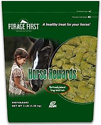 ADM Forage First Horse Rewards Apple-Flavor Horse Treats, 3-lb bag
