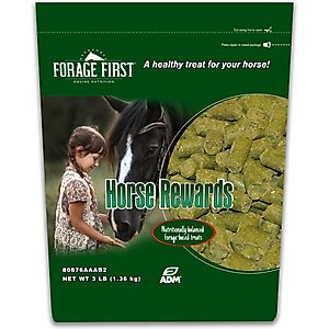 ADM Forage First Horse Rewards Apple-Flavor Horse Treats, 3-lb bag