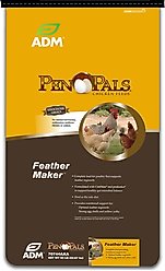 ADM Pen Pals Feather Maker 18% Protein Pellets Chicken Feed, 50-lb bag