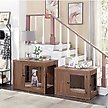 Show in main carousel: Unipaws Furniture Style Dog Crate, Walnut, 38.5- in wide slide 2 of 9