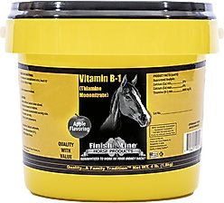 Finish Line Vitamin B1 Blend Muscle & Nerve Care Powder Horse Supplement, 4-lb tub