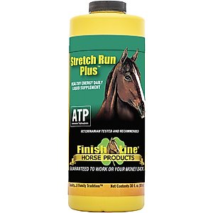 Finish Line Stretch Run Plus Endurance & Recovery Liquid Horse Supplement, 30-fl oz bottle