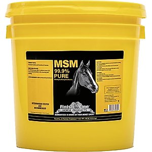 Finish Line MSM Joint Support Powder Horse Supplement, 30-lb tub