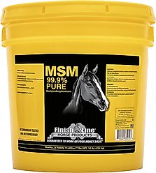 Finish Line MSM Joint Support Powder Horse Supplement, 10-lb tub