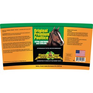 Finish Line Original Premium Sore Muscle & Joint Pain Relief Horse Poultice, 45-lb tub