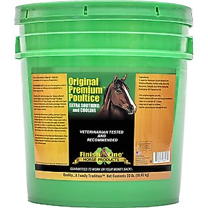 Finish Line Original Premium Sore Muscle & Joint Pain Relief Horse Poultice, 23-lb tub