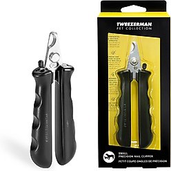 Tweezerman Professional Trimmer Stainless Steel Cat & Dog Nail Clipper, Small
