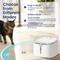 Show in main carousel: PawsPik NOVA-01 Wireless Water Power Seperation Rechargeable Dog & Cat Water Fountain, White slide 3 of 11