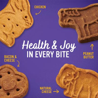 Show full view: Blue Dog Bakery More Crunch Value Pack Assorted Flavors Small Dog Treats, 5-lb box slide 4 of 5