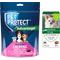 Show in main carousel: Advantus Flea Oral Treatment, 4-22 lbs, 7 Soft Chews + Pet Protect Fast Acting Calming Supplement for Dogs, 60 count slide 1 of 9