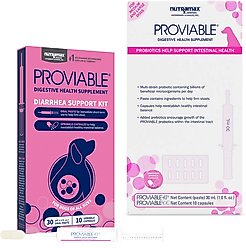 Nutramax Proviable-DC Capsules + Proviable-KP Medium & Large Dog Supplement Kit