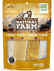 Natural Farm Himalayan Cheese Dog Chews, 6-oz bag