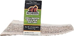 Redbarn Half Elk Antler Dog Chew, Small/Medium