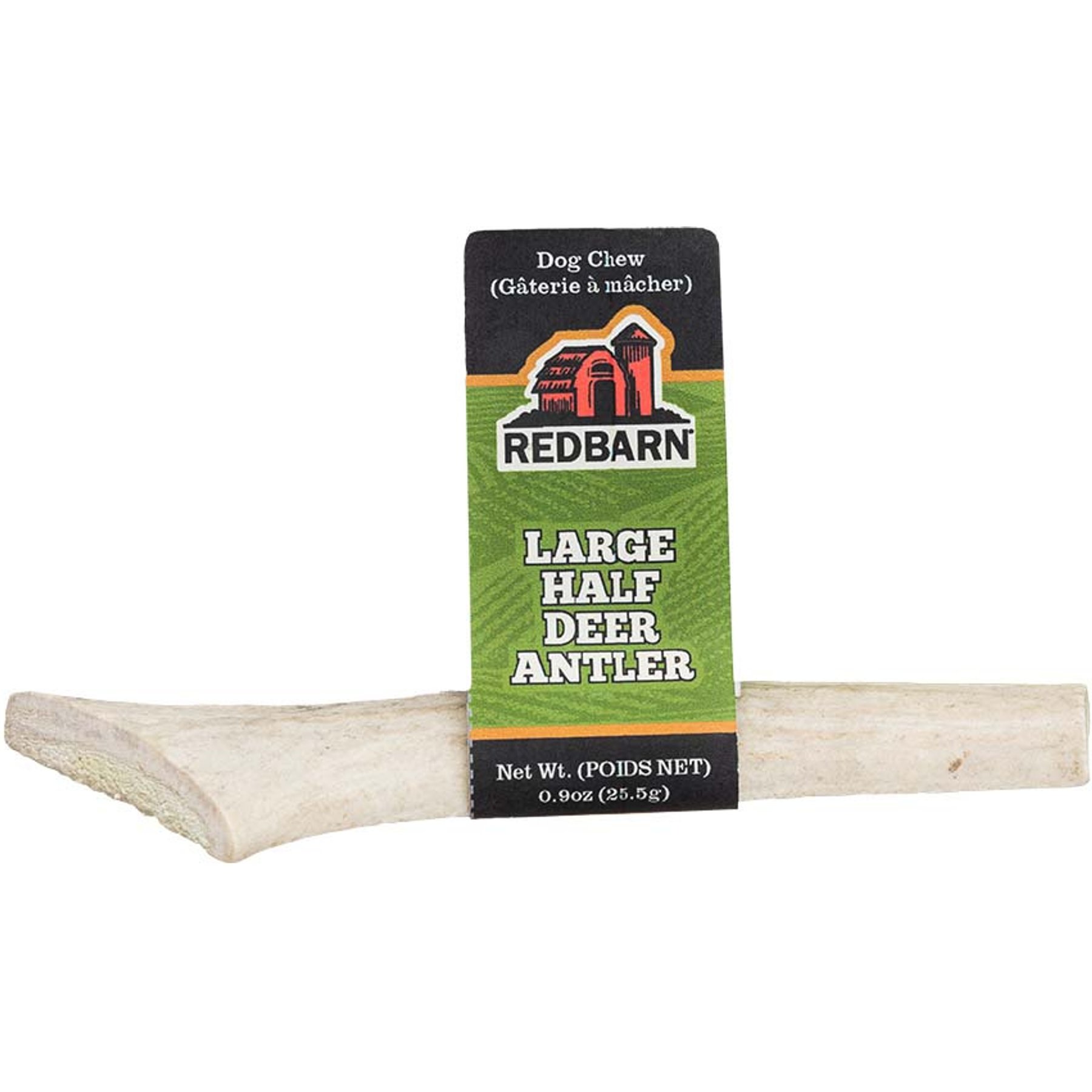 Redbarn Half Deer Antler Dog Chews, Large
