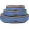 Show in main carousel: Carolina Pet Microfiber & Tipped Berber Comfy Cup Bolster Dog Bed with Removable Cover, Blue, Large slide 7 of 10