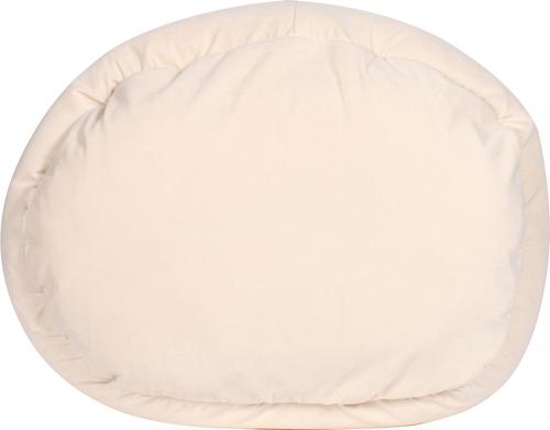Show full view: Carolina Pet Microfiber & Tipped Berber Comfy Cup Bolster Dog Bed with Removable Cover, Tan, Small slide 5 of 10