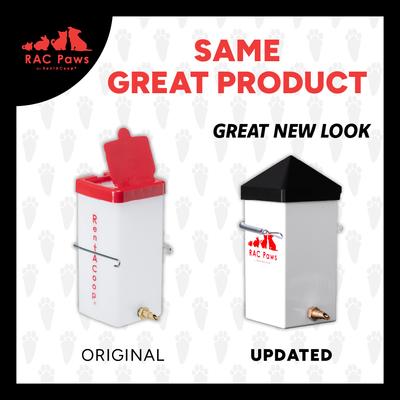 Show full view: RAC Paws by RentACoop Small Pet Brass Nipple Drinker, 32oz slide 5 of 9