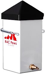 RAC Paws by RentACoop Small Pet Brass Nipple Drinker, 32oz