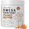 Show in main carousel: Chew + Heal Peanut Butter Omega Skin + Coat Supplement for Dogs, 180 count slide 1 of 10