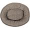 Show in main carousel: Carolina Pet Microfiber & Tipped Berber Comfy Cup Bolster Dog Bed with Removable Cover, Tan, Small slide 4 of 10