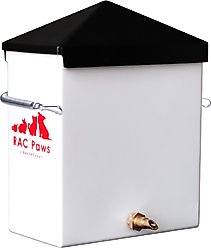 RAC Paws by RentACoop Small Pet Brass Nipple Drinker, 64oz