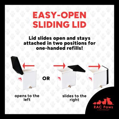 Show full view: RAC Paws by RentACoop Small Pet Brass Nipple Drinker, 64oz slide 5 of 8