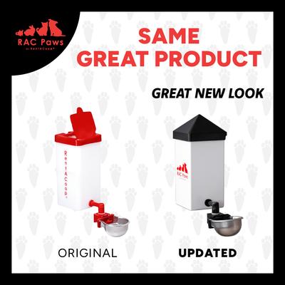 Show full view: RAC Paws by RentACoop Small Pet Metal Cup Drinker, 32oz slide 6 of 9