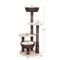 Show in main carousel: Petpals 48-in 5-Level Large Cat Tree with Scratching Posts, Brown slide 2 of 11