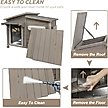 Show in main carousel: Petscosset Outdoor Weatherproof Wooden Dog House, 43.5 x 29.5 x 33.5-in slide 4 of 8
