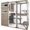 Show in main carousel: Petscosset 76-in Wooden Catio Outdoor Cat House, Gray slide 1 of 8