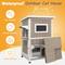 Show in main carousel: Petscosset Outdoor Two-Story Cat House, Gray slide 6 of 9