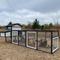 Show in main carousel: Petscosset 116-in Large Chicken Coop with Nesting Boxes, 4 to 6 Chicken Capacity, Black slide 1 of 8