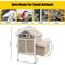 Show in main carousel: Petscosset Chicken Coop with Nesting Box, Grey, 32 x 23.6 x 36.6-in slide 2 of 10