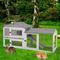 Show in main carousel: Petscosset Indoor/Outdoor Rabbit Hutch, 55.1 x 17.7 x 33.4-in slide 9 of 10