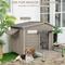 Show in main carousel: Petscosset Outdoor Dog House with Porch & Window, 34 x 27.6 x 27.8-in slide 7 of 10