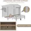 Show in main carousel: Petscosset Outdoor Dog House with Porch & Window, 40.6 x 34.8 x 38.8-in slide 6 of 7