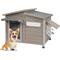 Show in main carousel: Petscosset Outdoor Weatherproof Wooden Dog House, 34 x 22 x 26.5-in slide 1 of 11