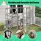 Show in main carousel: Petscosset 71-in Wooden Catio Outdoor Cat House, Gray slide 5 of 10