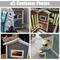 Show in main carousel: Petscosset Outdoor Wooden Two-Story Cat House with Openable Roof, Gray slide 4 of 11