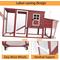 Show in main carousel: Petscosset 2-Story Wooden Chicken Coop, Red slide 5 of 7