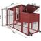Show in main carousel: Petscosset 2-Story Wooden Chicken Coop, Red slide 2 of 7