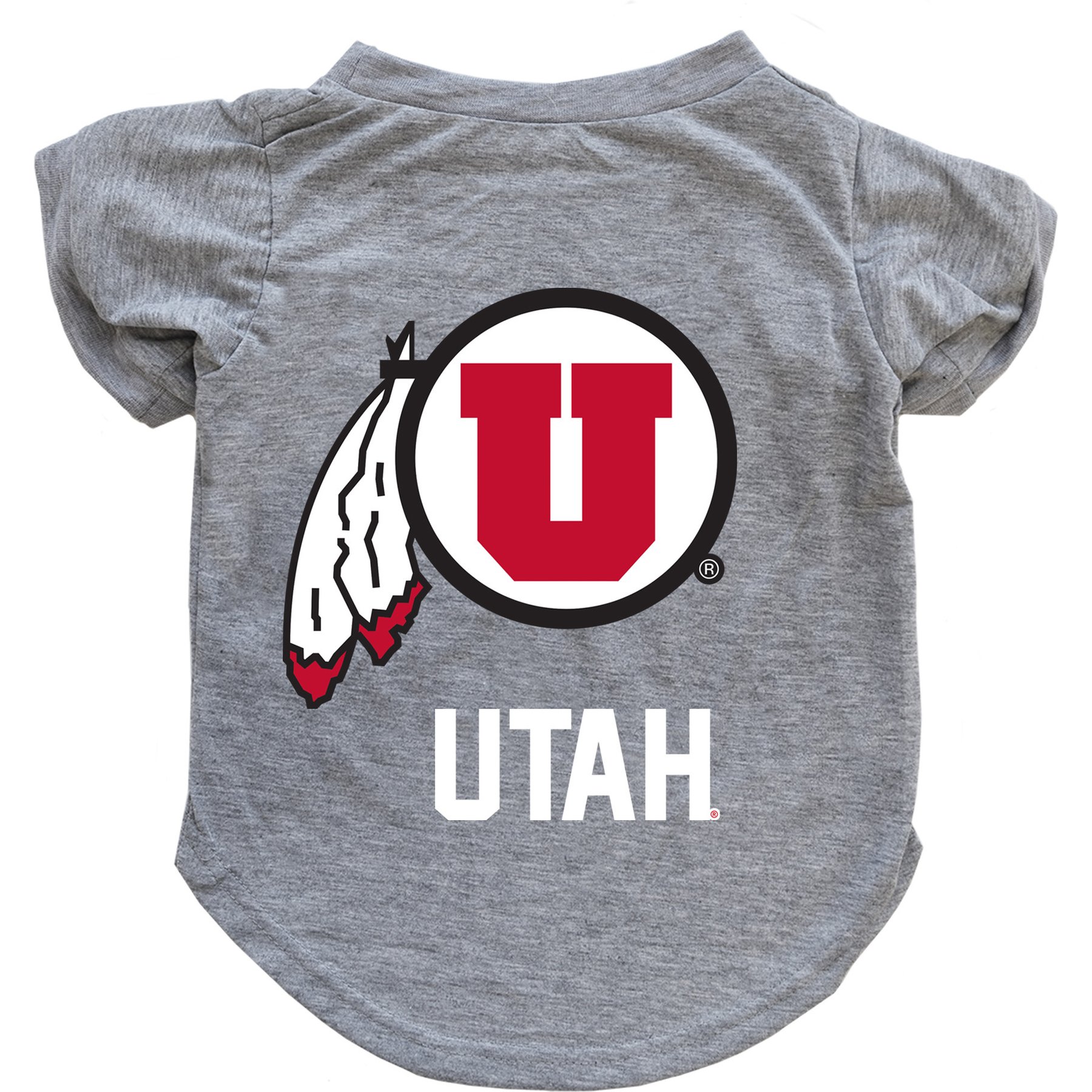 Littlearth NCAA Dog & Cat Tee Shirt, Utah Utes