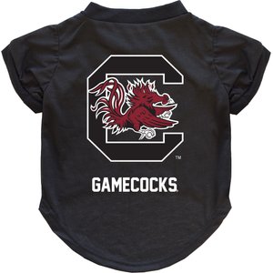 Littlearth NCAA Dog & Cat Tee Shirt, South Carolina Fighting Gamecocks, Large