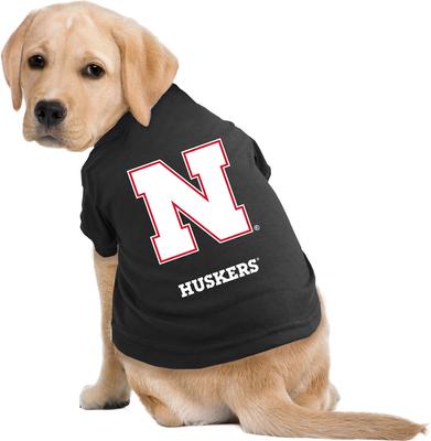 Show full view: Littlearth NCAA Dog & Cat Tee Shirt, Nebraska Cornhuskers, Small slide 2 of 6