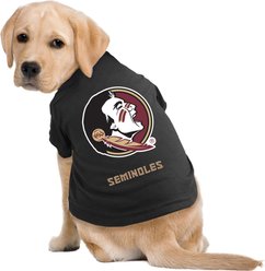 Littlearth NCAA Dog & Cat Tee Shirt, Florida State Seminoles, X-Small slide 2 of 5