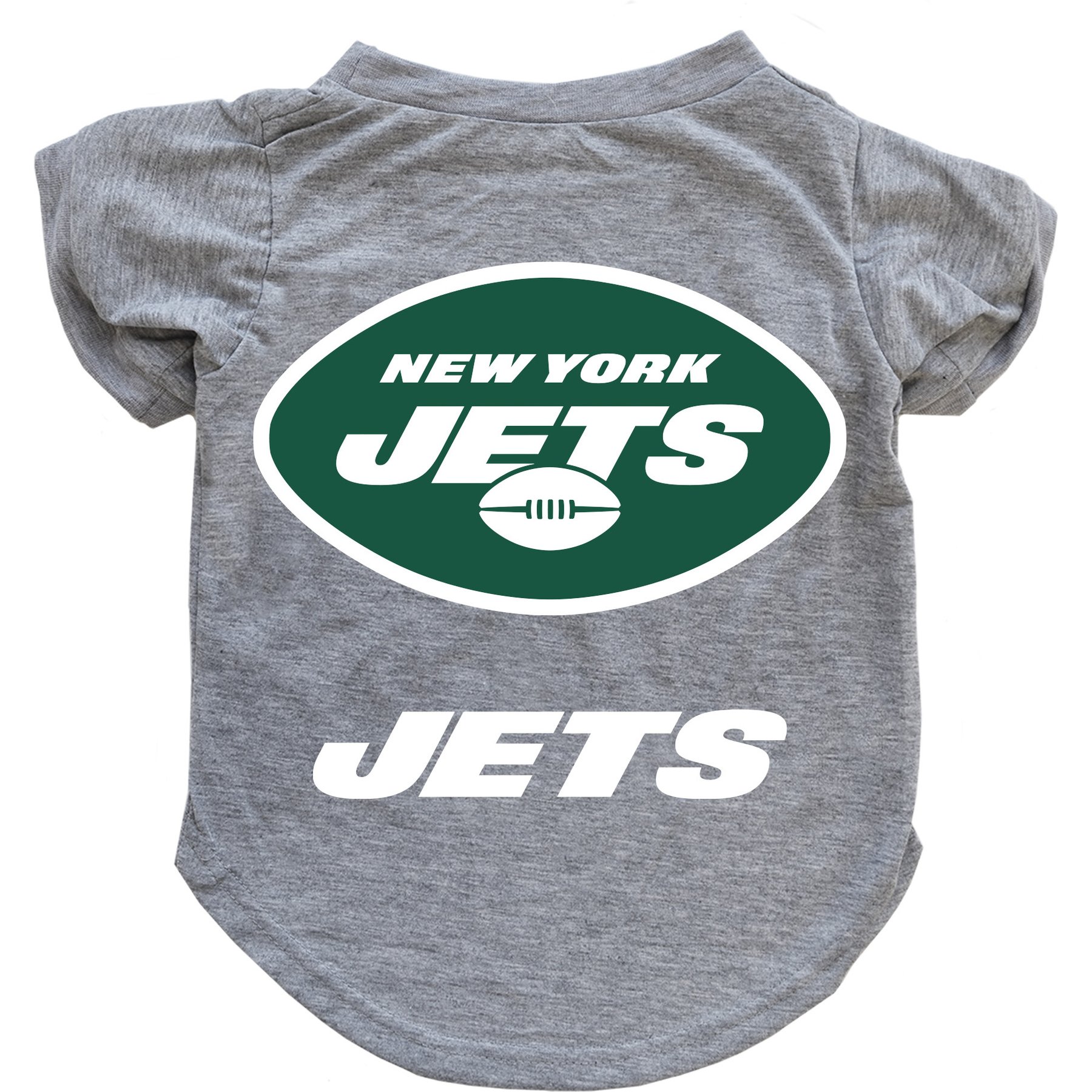 Littlearth NFL Dog & Cat Tee Shirt, New York Jets, X-Large