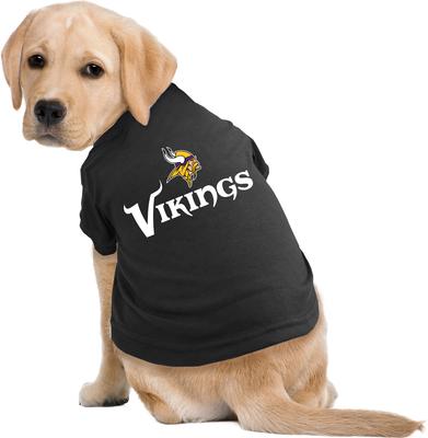 Show full view: Littlearth NFL Dog & Cat Tee Shirt, Minnesota Vikings, Large slide 2 of 5