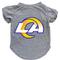 Show in main carousel: Littlearth NFL Dog & Cat Tee Shirt, Los Angeles Rams, Small slide 1 of 6